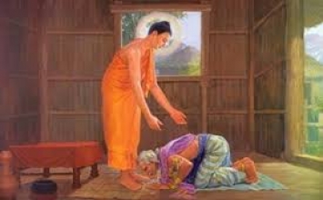 Phật dạy nhìn lại lỗi mình để tiến tu
